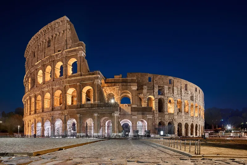 The Colosseum in Rome
